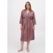 Халат Romeo Life 2XL,3XL,4XL  велюр 3599